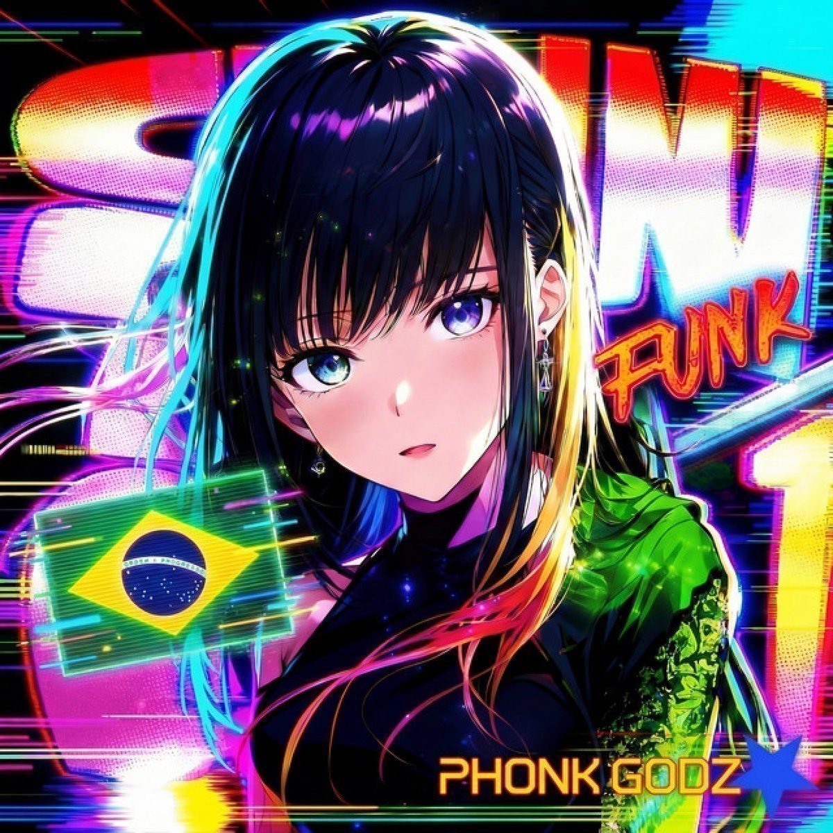Phonk Godz — Funk Do Br Tee mockup