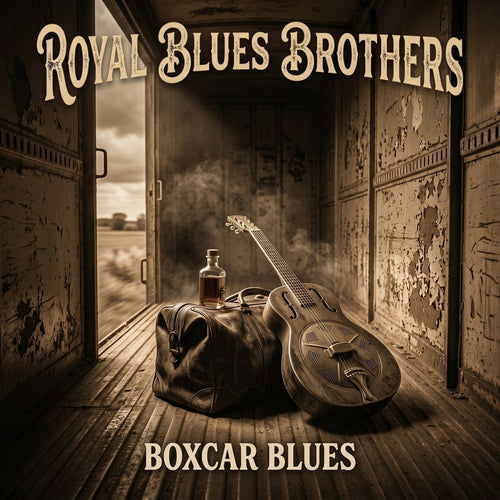 Royal Blues Brothers — Boxcar Blues Tote