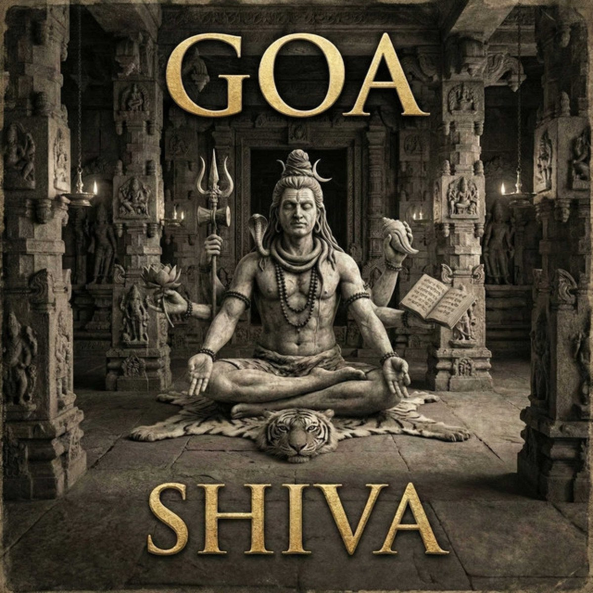 Goa — Shiva Tee mockup