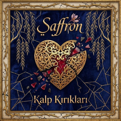 Saffron — Kalp Kırıkları Tote mockup