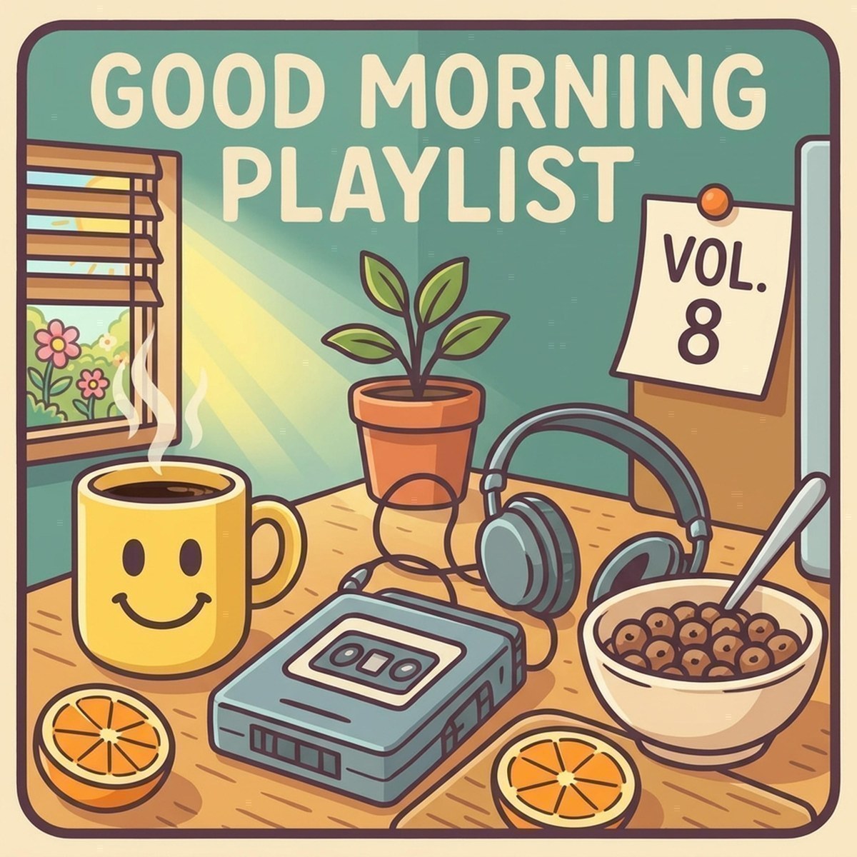 Good Morning Tapes — Good Morning Playlist Vol 8 Tote mockup