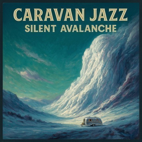 Caravan Jazz — Silent Avalanche Poster mockup