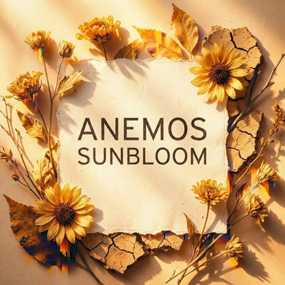 Anemos — Sunbloom Poster mockup
