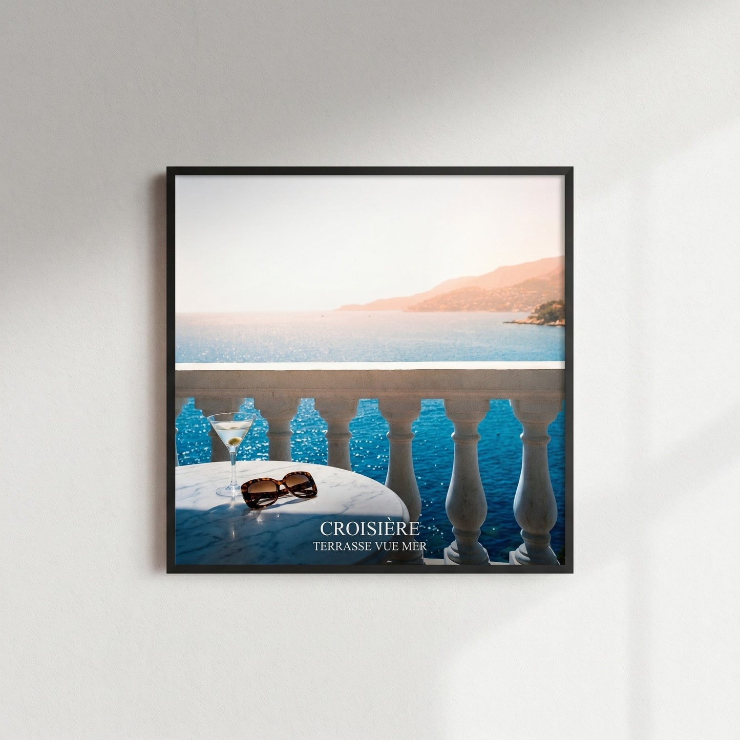 Croisière — Terasse Vue Mer Poster — design 1
