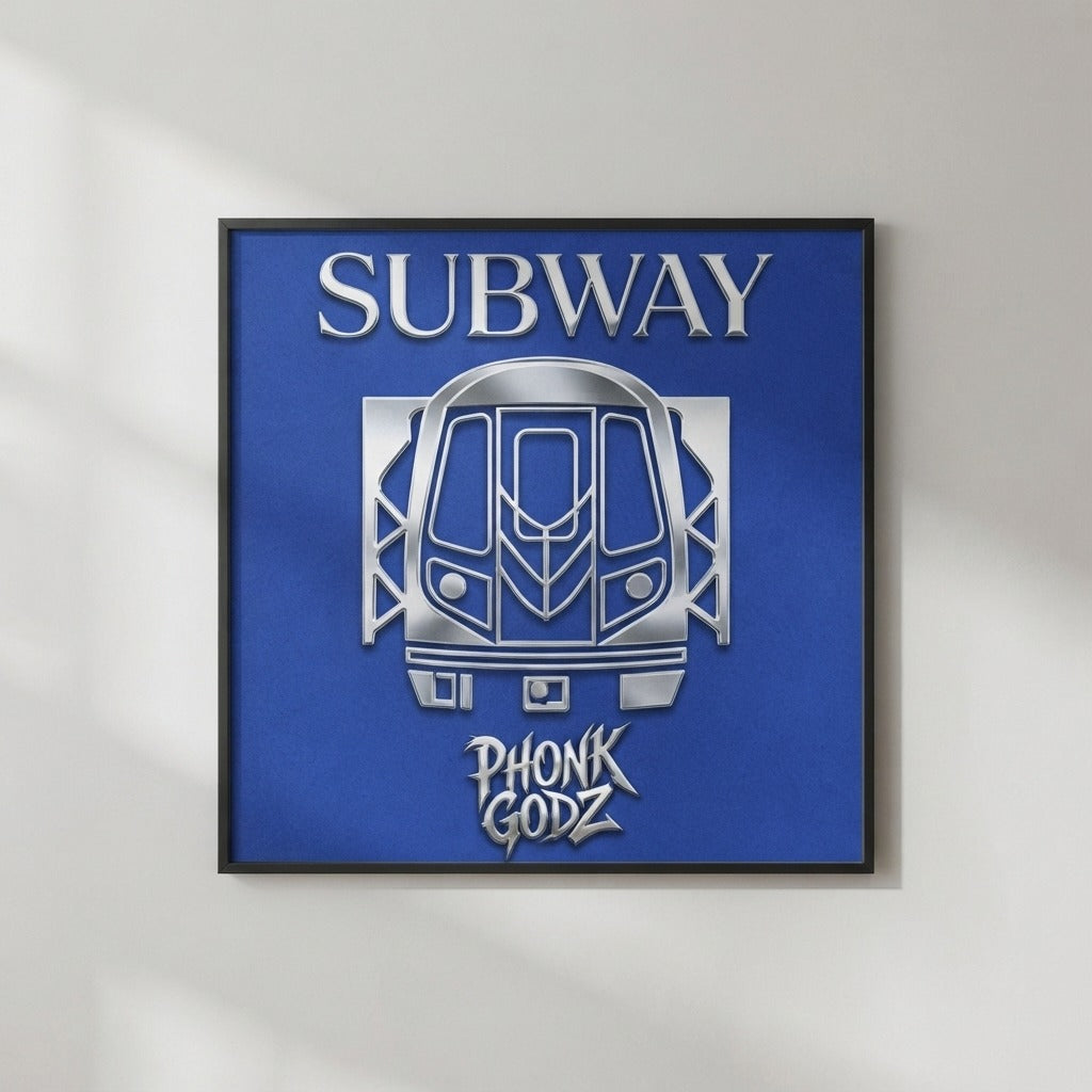 Phonk Godz — Subway Poster