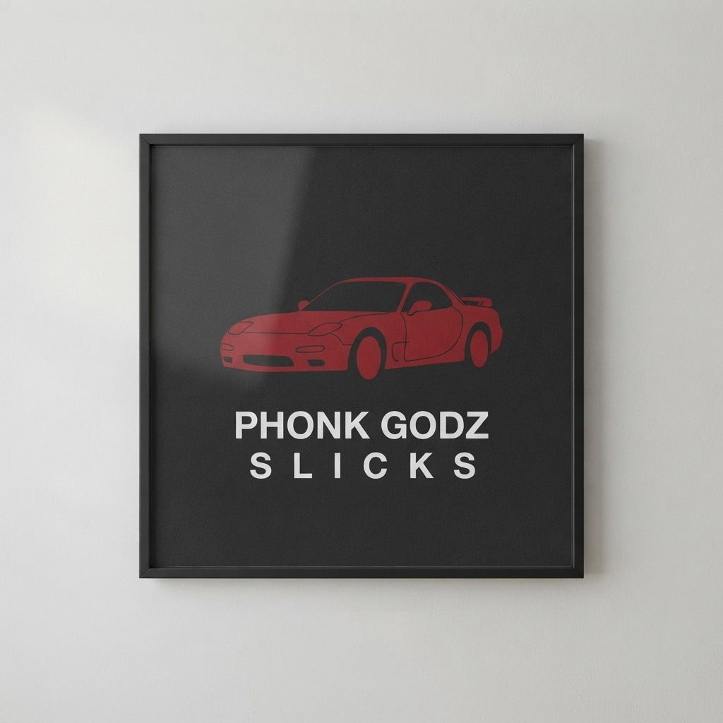 Phonk Godz — S L I C K S Poster