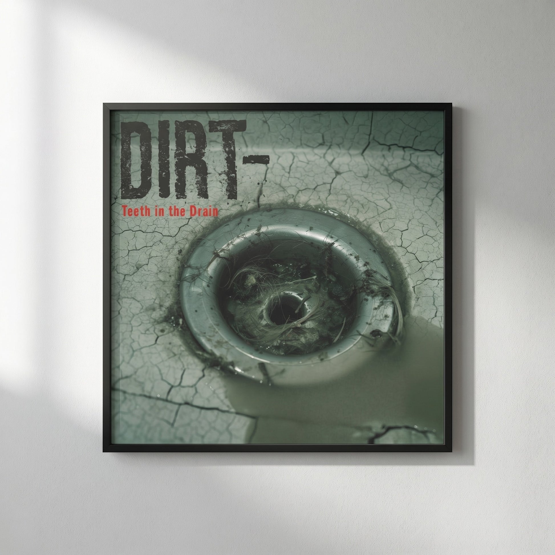 Dirt — Teeth In The Drain Poster — design 1