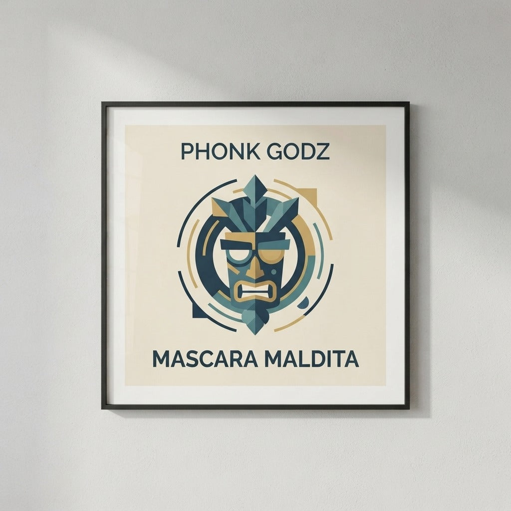 Phonk Godz — Mascara Maldita Poster