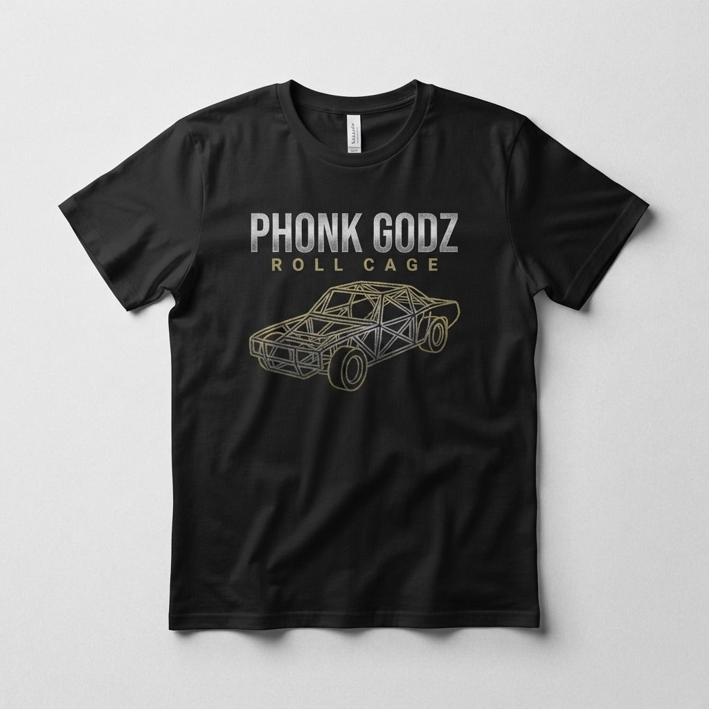 Phonk Godz — R O L L C A G E Tee