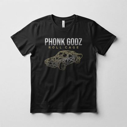 Phonk Godz — R O L L C A G E Tee