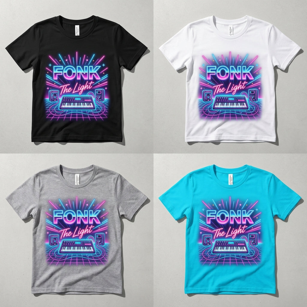 Fonk — The Light Tee — design 2
