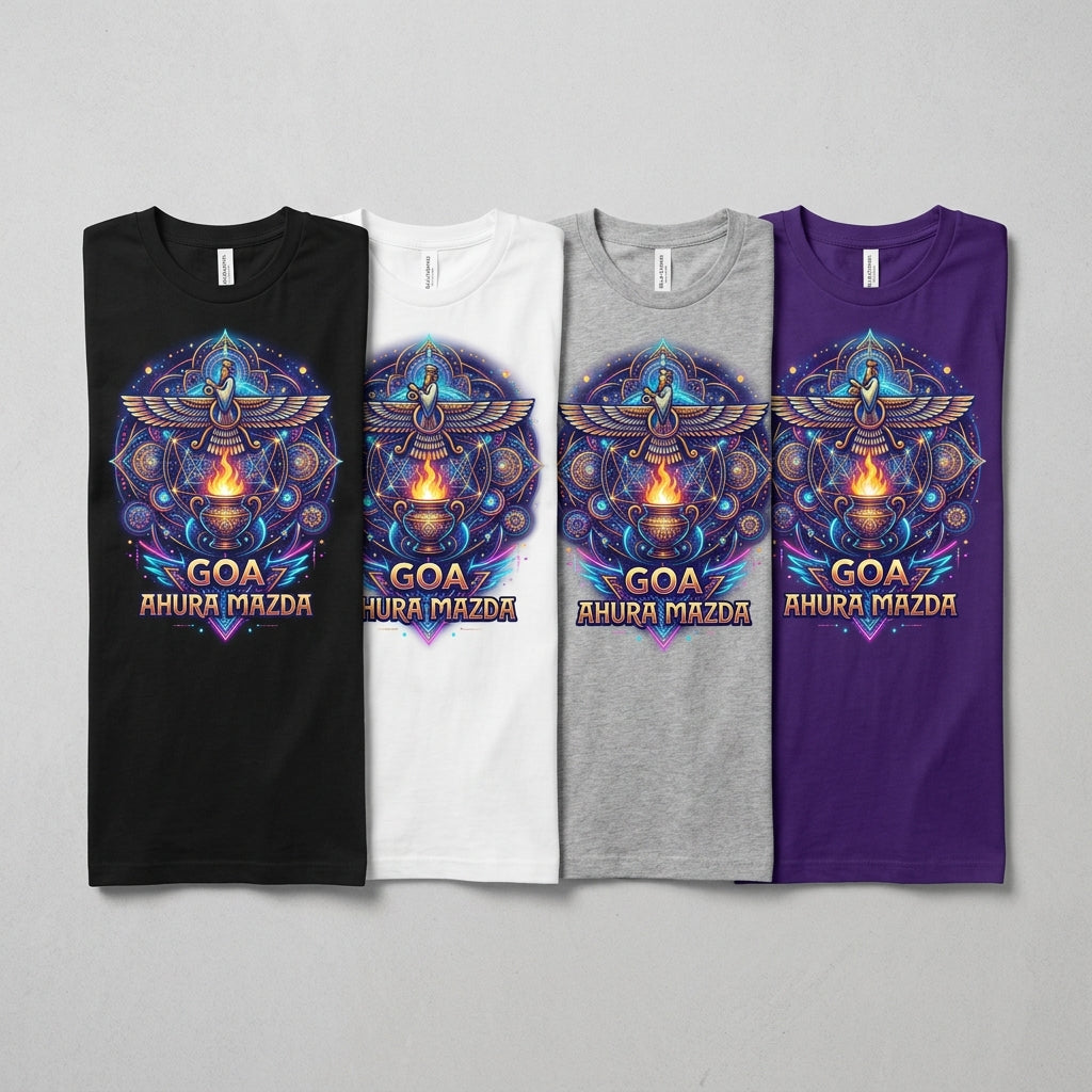 GOA — Ahura Mazda Tee — design 2