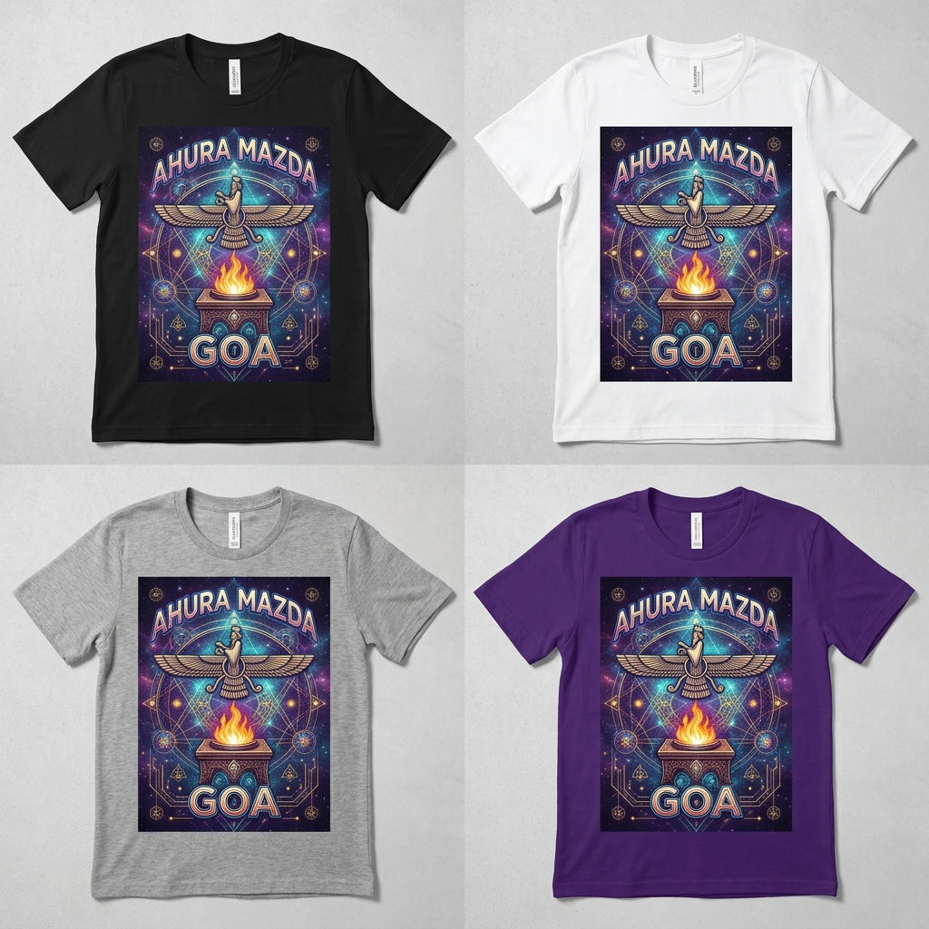 GOA — Ahura Mazda Tee — design 3