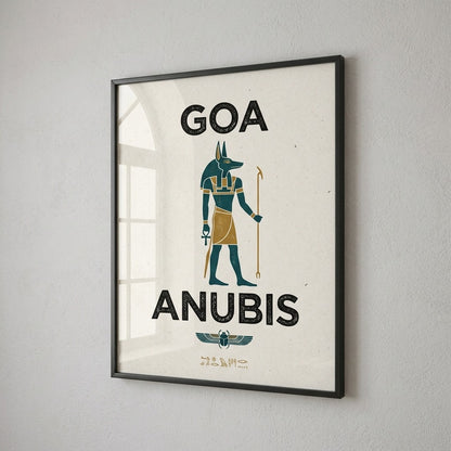 GOA — Anubis Poster — design 1