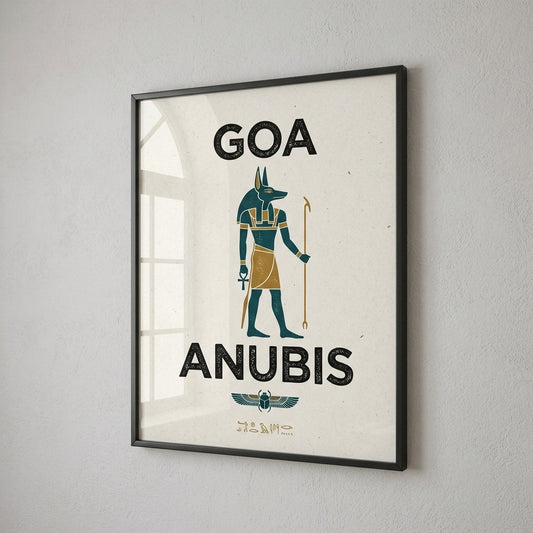 GOA — Anubis Poster — design 1
