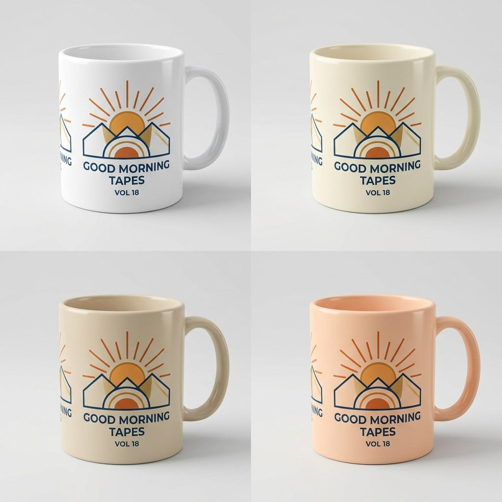 Good Morning Tapes — Good Morning Playlist : Vol 18 Mug — design 2