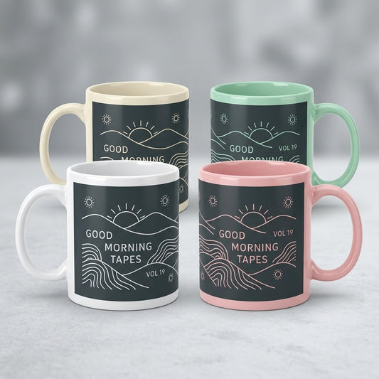 Good Morning Tapes — Good Morning Playlist : Vol 19 Mug — design 1