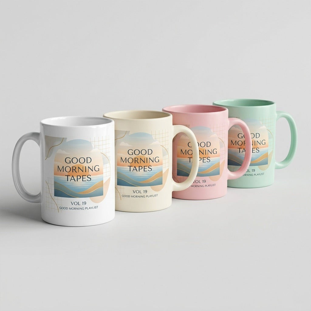 Good Morning Tapes — Good Morning Playlist : Vol 19 Mug — design 2