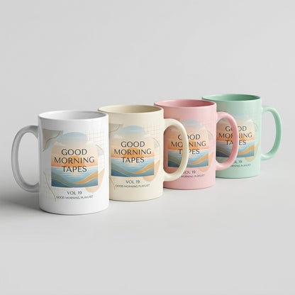 Good Morning Tapes — Good Morning Playlist : Vol 19 Mug — design 2