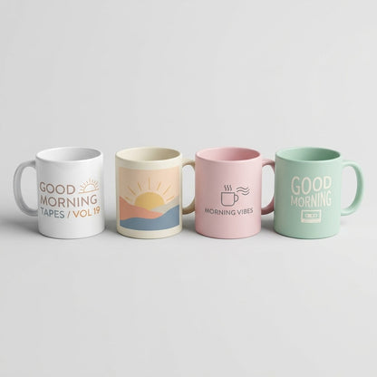 Good Morning Tapes — Good Morning Playlist : Vol 19 Mug — design 3
