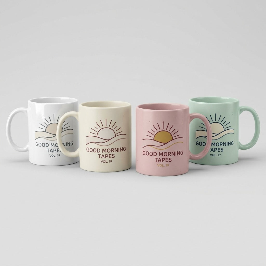 Good Morning Tapes — Good Morning Playlist : Vol 19 Mug — design 4