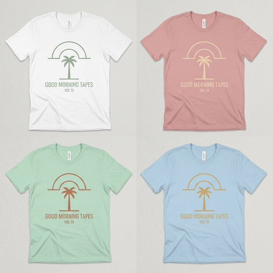 Good Morning Tapes — Good Morning Playlist : Vol 19 Tee — design 1