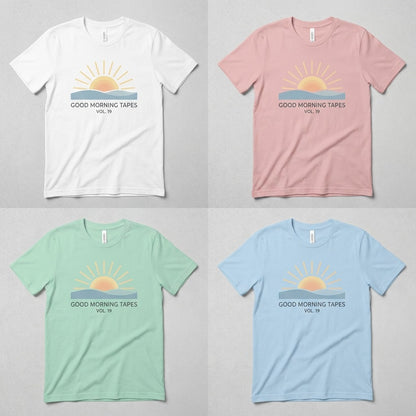 Good Morning Tapes — Good Morning Playlist : Vol 19 Tee — design 4