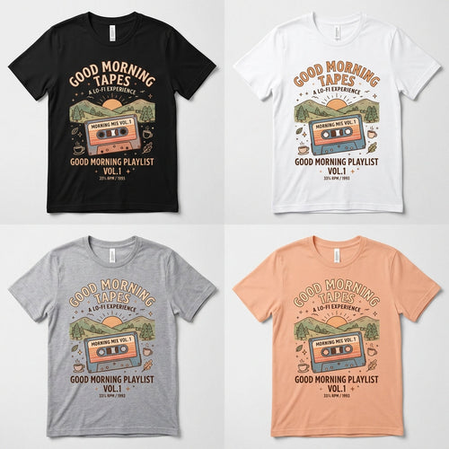 Good Morning Tapes — Good Morning Playlist : Vol 1 Tee