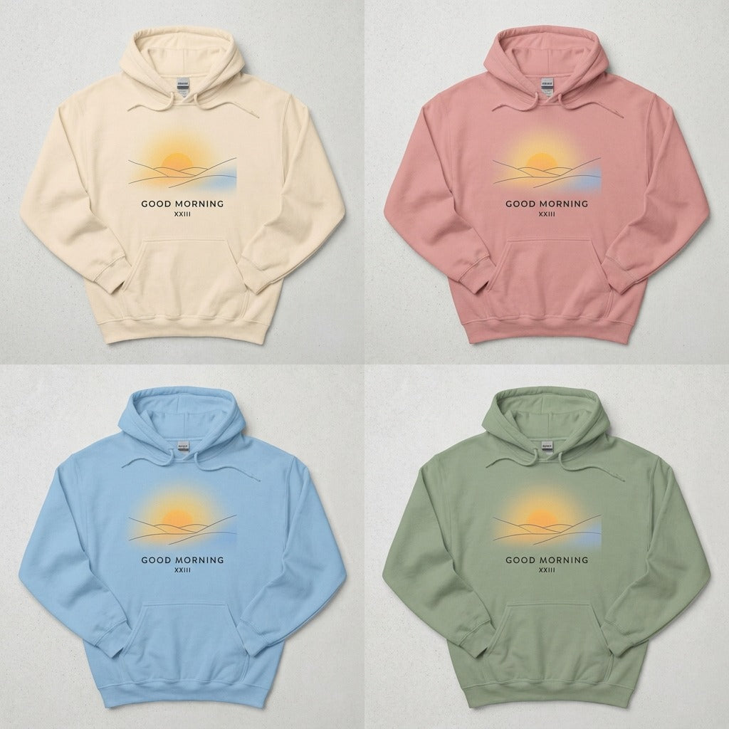 Good Morning Tapes — Morning XXIII Hoodie — design 3
