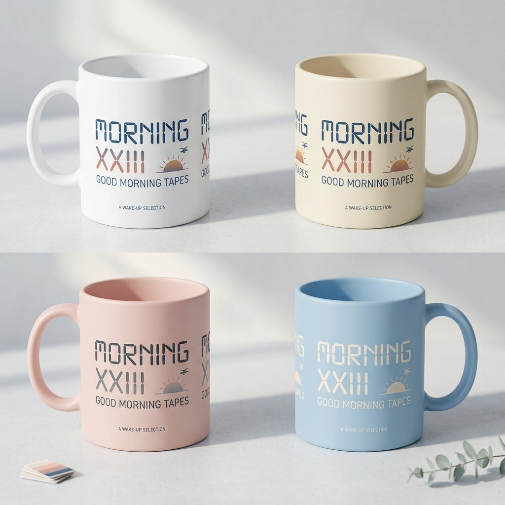 Good Morning Tapes — Morning XXIII Mug — design 2
