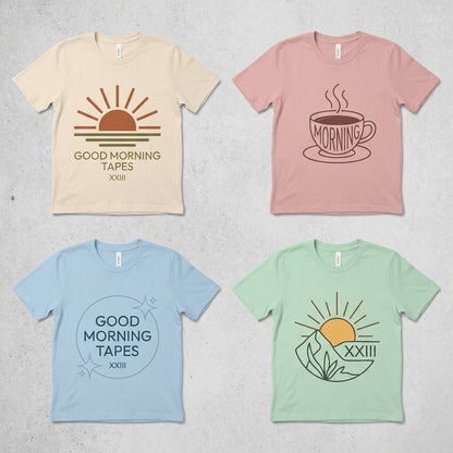 Good Morning Tapes — Morning XXIII Tee — design 2
