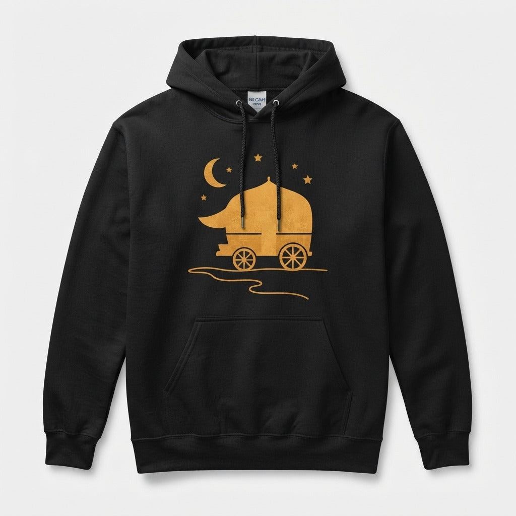 caravan jazz saffron mirage hoodie