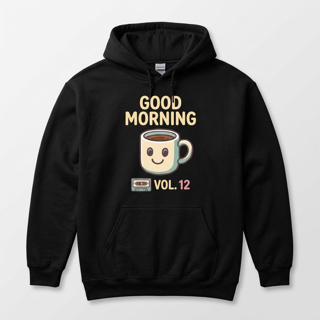 good morning tapes good morning playlist vol 12 hoodie