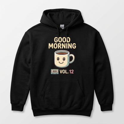 good morning tapes good morning playlist vol 12 hoodie