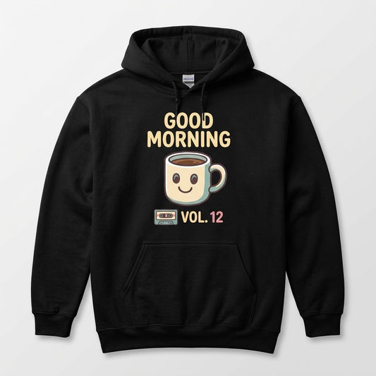 good morning tapes good morning playlist vol 12 hoodie