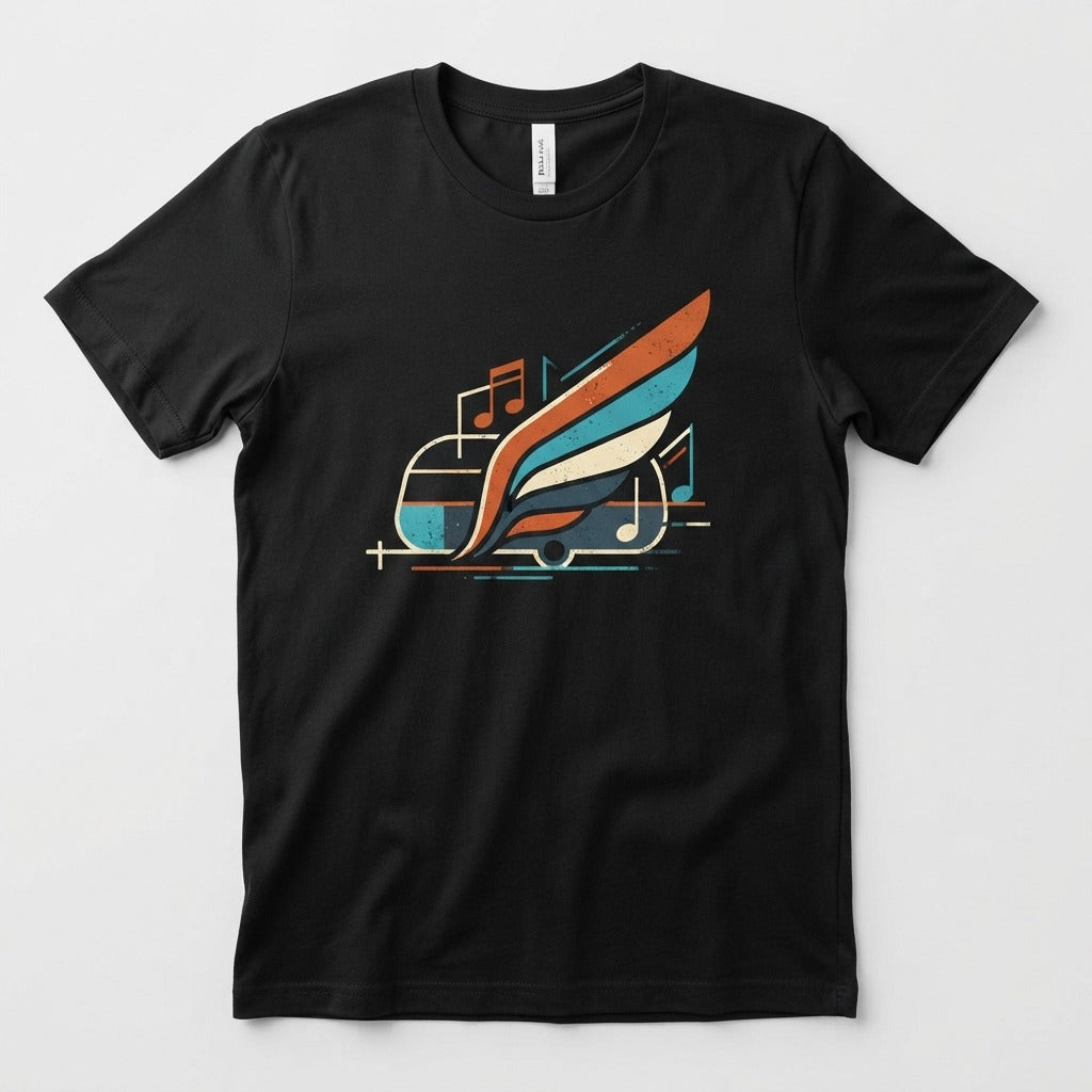 caravan jazz glass wings hoodie