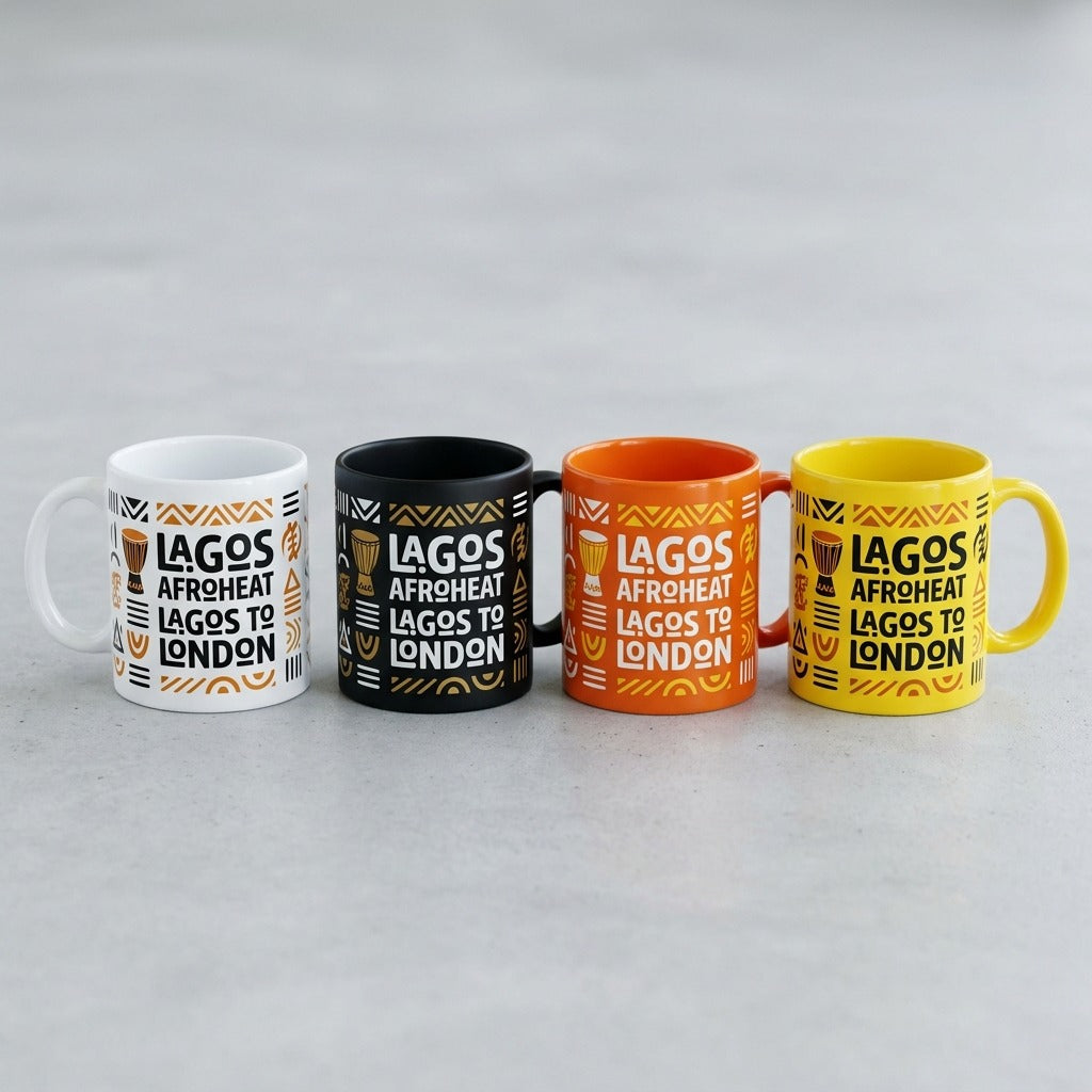 Lagos AfroHeat — Lagos to London Mug — design 4