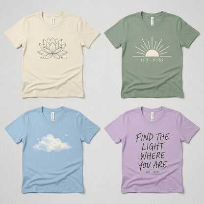 Lilt — Bliss Tee — design 2