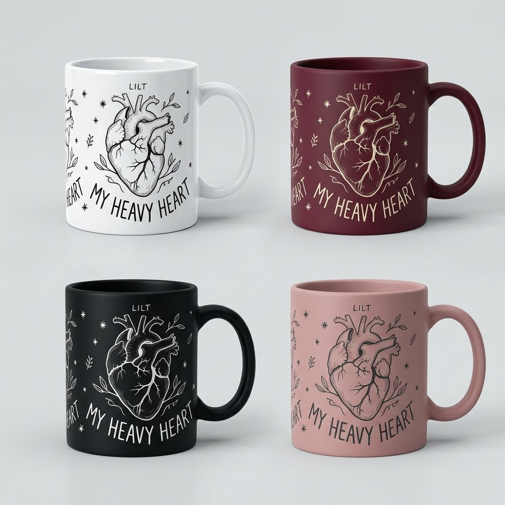 Lilt — My Heavy Heart Mug — design 1