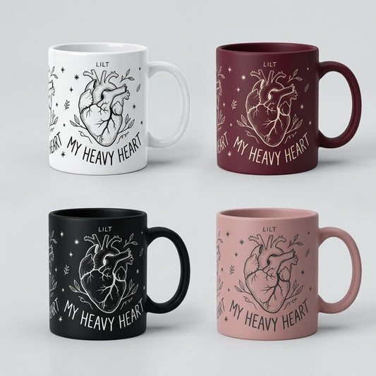 Lilt — My Heavy Heart Mug — design 1