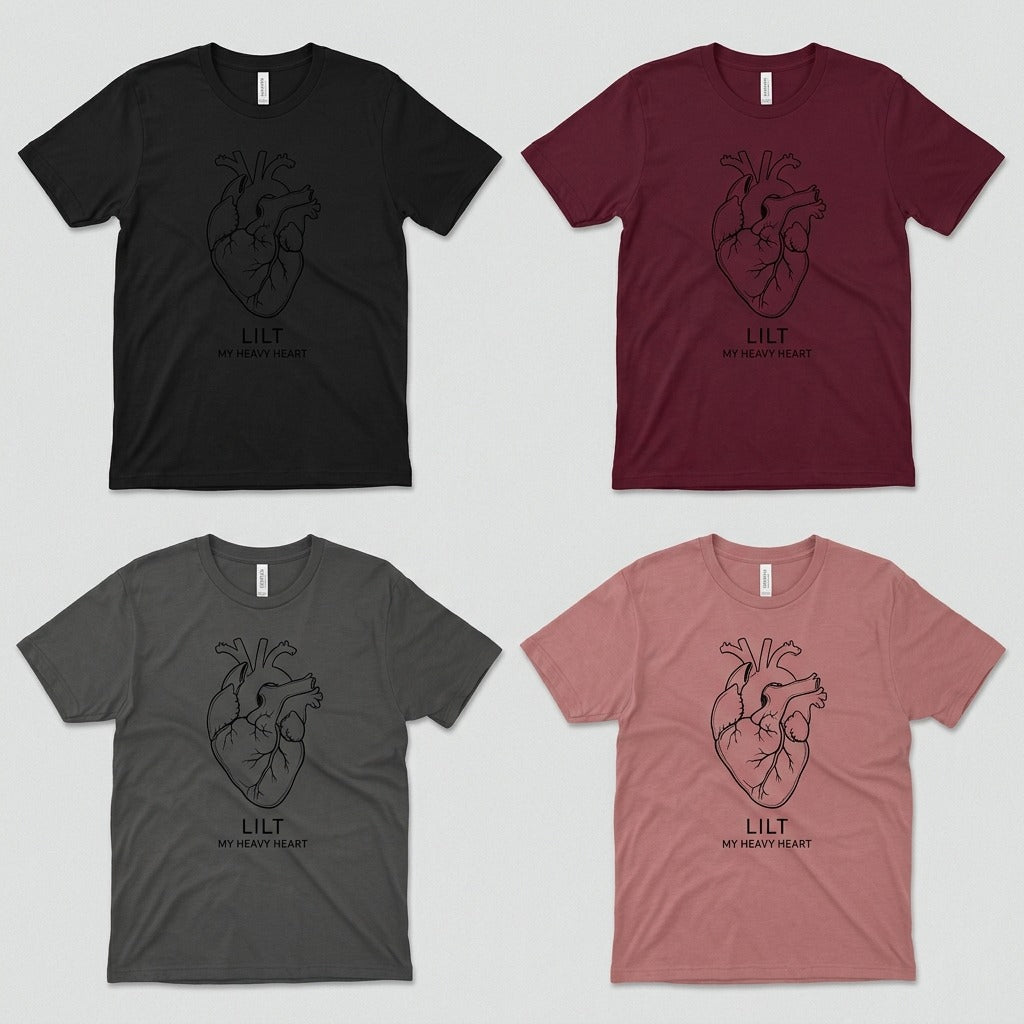 Lilt — My Heavy Heart Tee — design 2