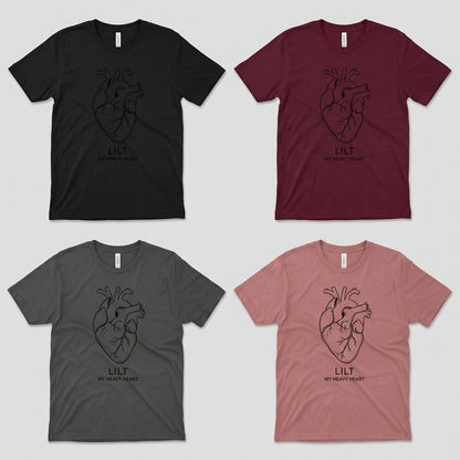 Lilt — My Heavy Heart Tee — design 2
