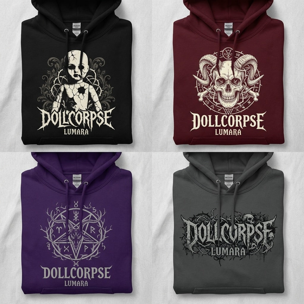 Lumara — Dollcorpse Hoodie — design 2