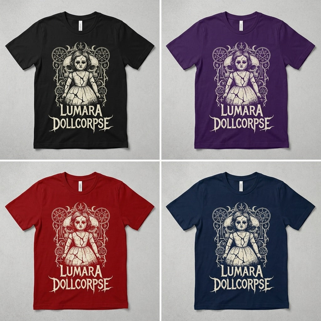 Lumara — Dollcorpse Tee — design 2