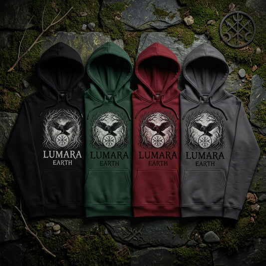 Lumara — Earth Hoodie — design 1