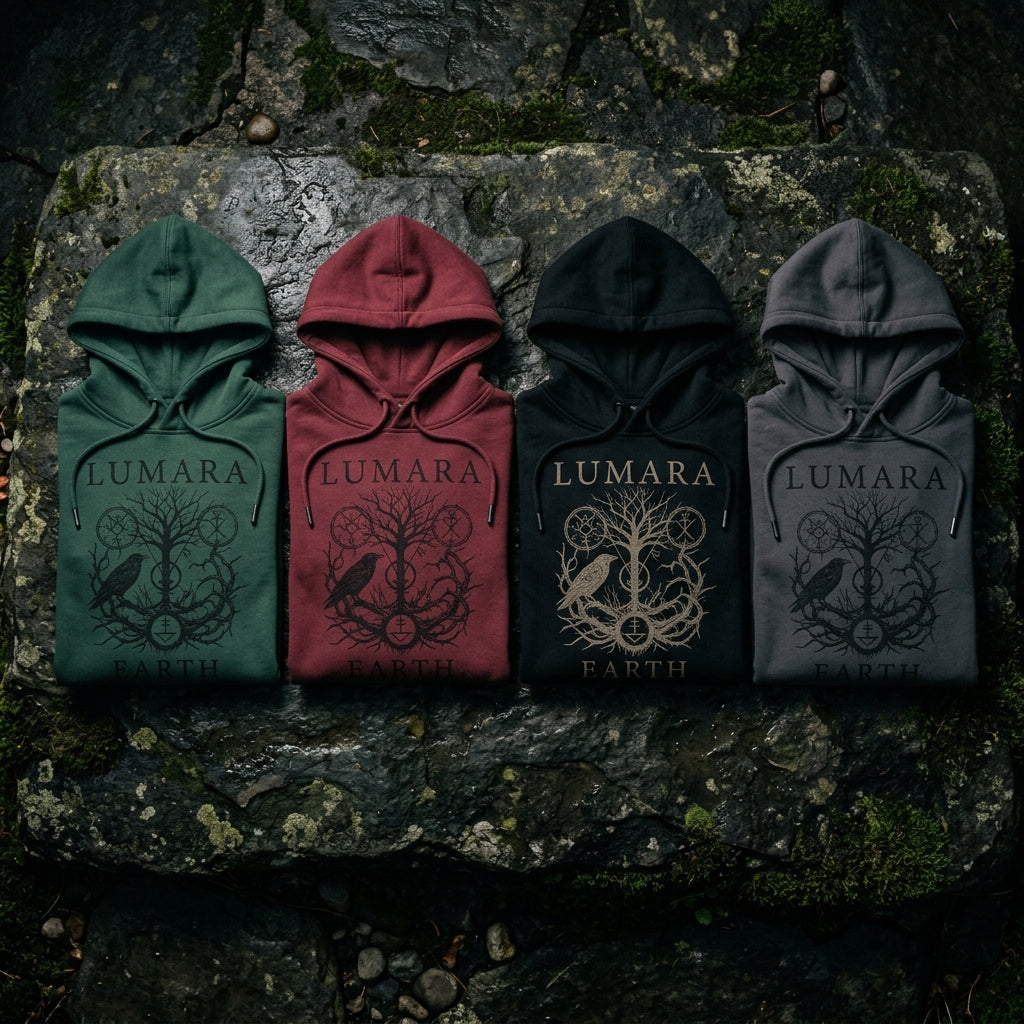 Lumara — Earth Hoodie — design 2