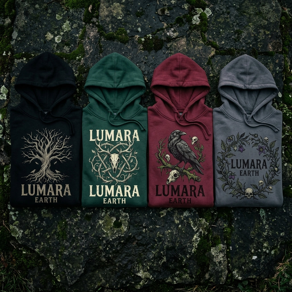 Lumara — Earth Hoodie — design 3