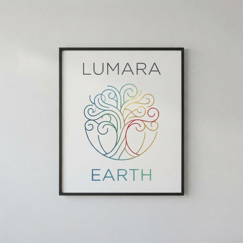 Lumara — Earth Poster mockup