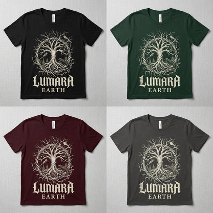 Lumara — Earth Tee — design 1