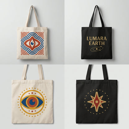 Lumara — Earth Tote — design 2
